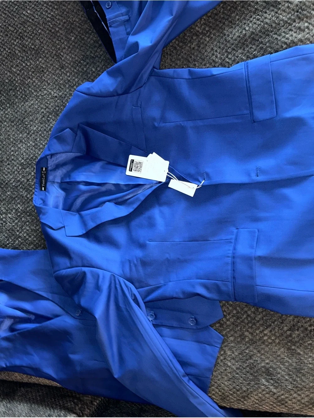 Men's Royal Blue Dress Pants